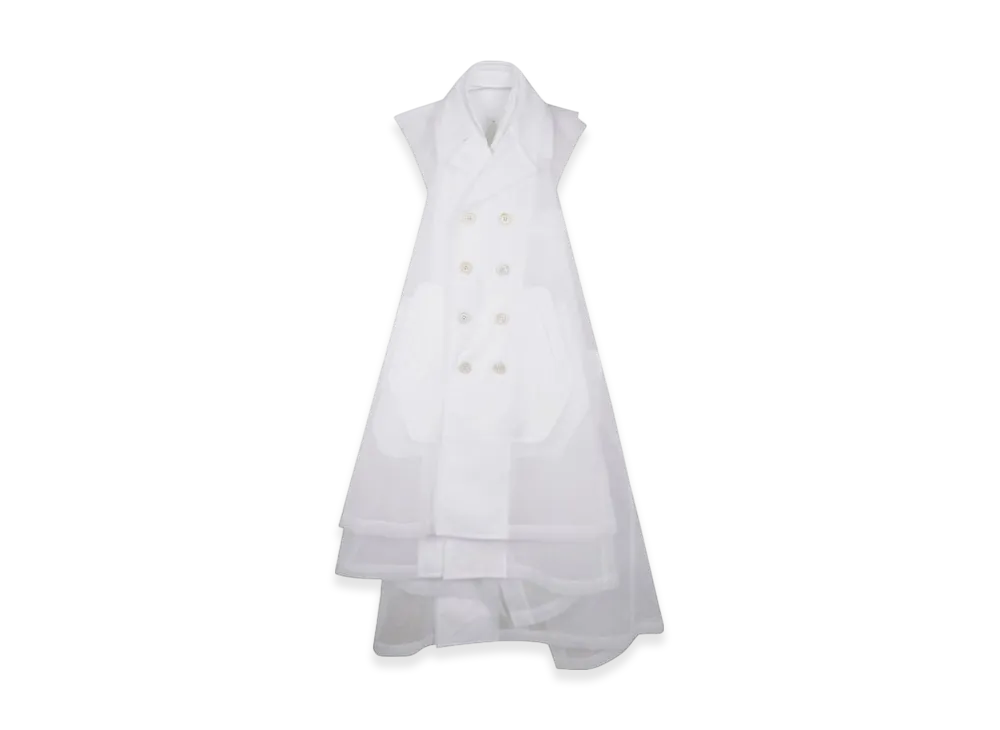 COMME des GARCONS HOMME PLUS Double Coat "White"