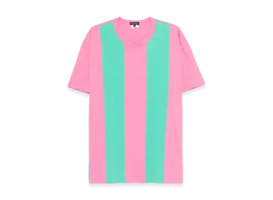 COMME des GARCONS HOMME PLUS Stripe Tee "Pink"