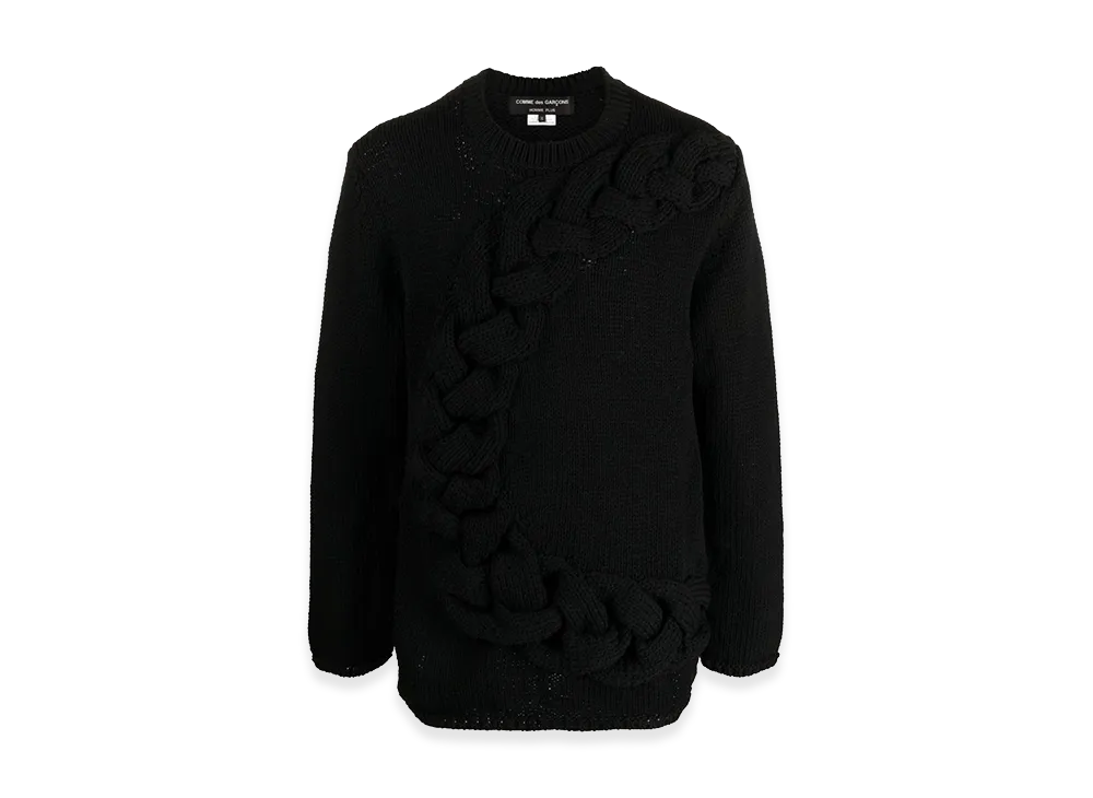 COMME des GARCONS HOMME PLUS Sweaters "Black"