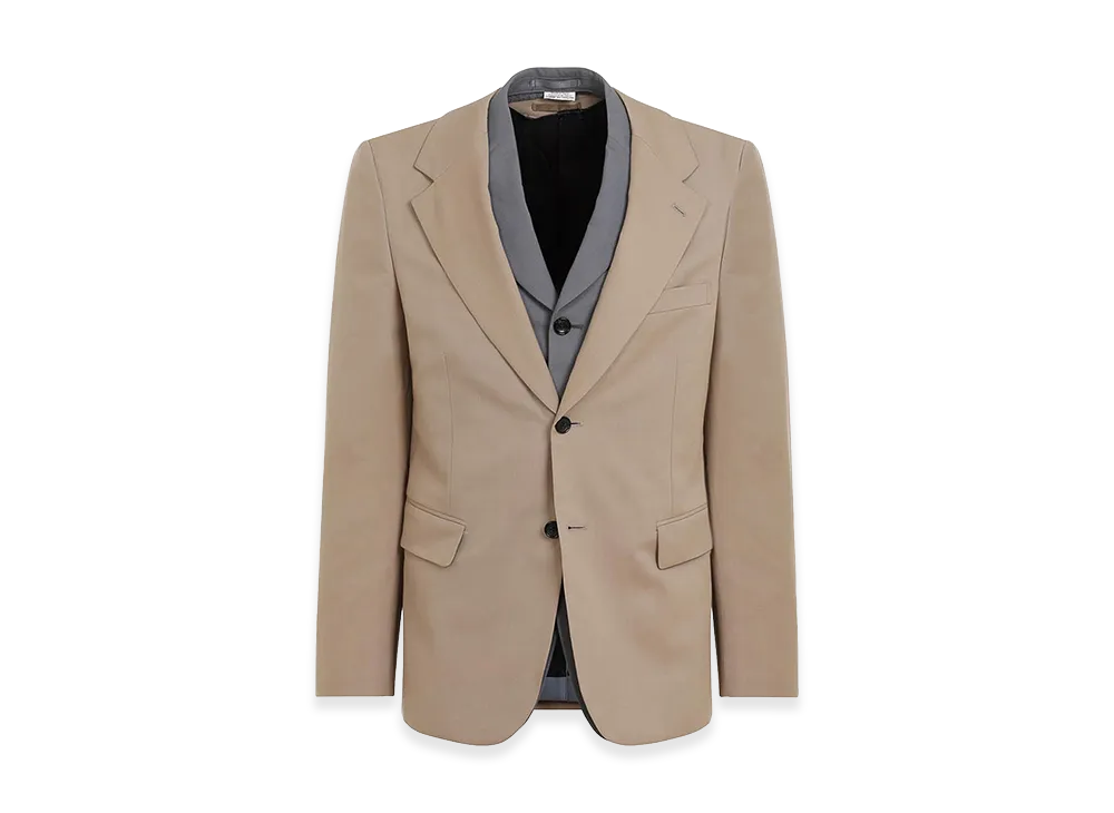 COMME des GARCONS HOMME PLUS Wool Jacket "Beige"