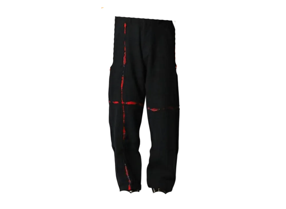 COMME des GARCONS SHIRT Pants "Black/Red"