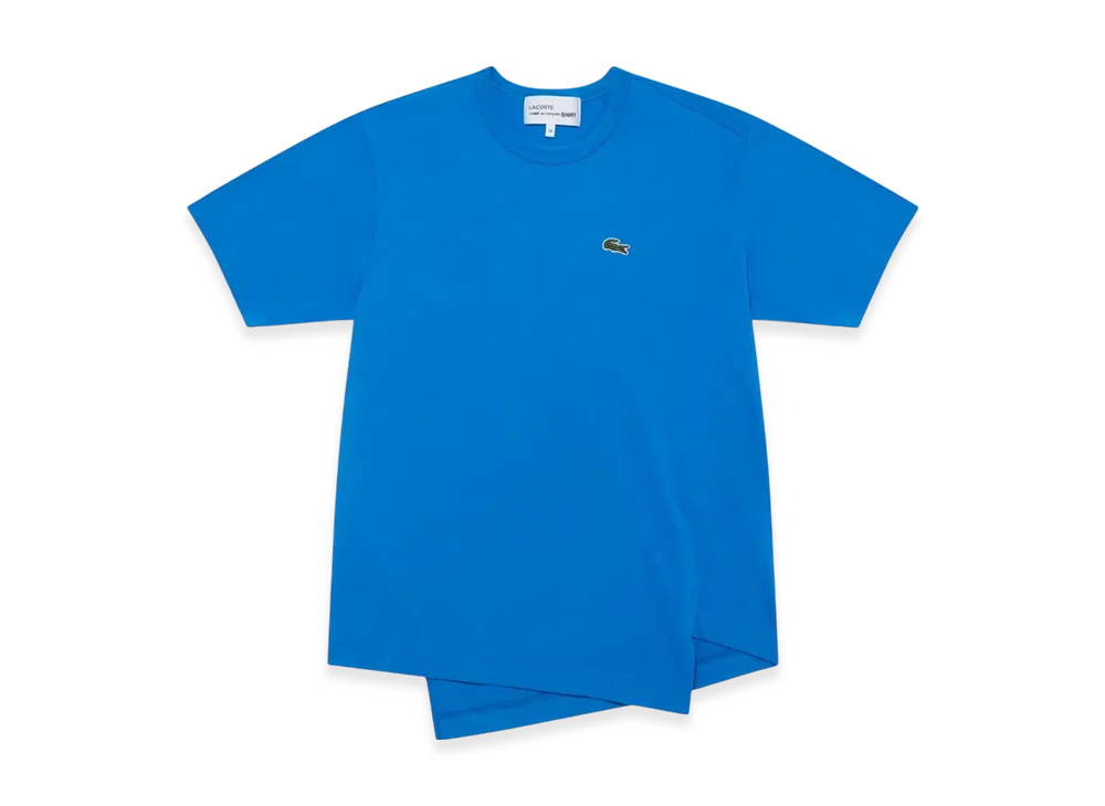 COMME des GARCONS SHIRT x LACOSTE T-Shirt "Blue"