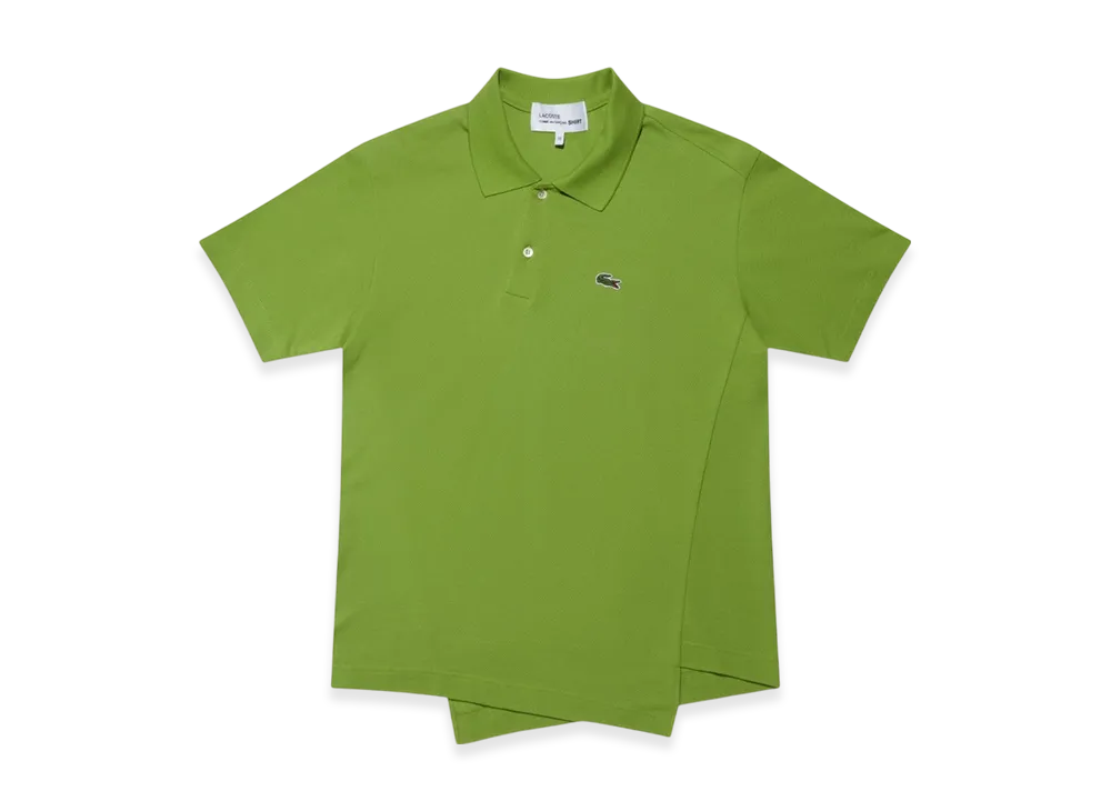 COMME des GARCONS SHIRT x LACOSTE Polo Shirt "Green"