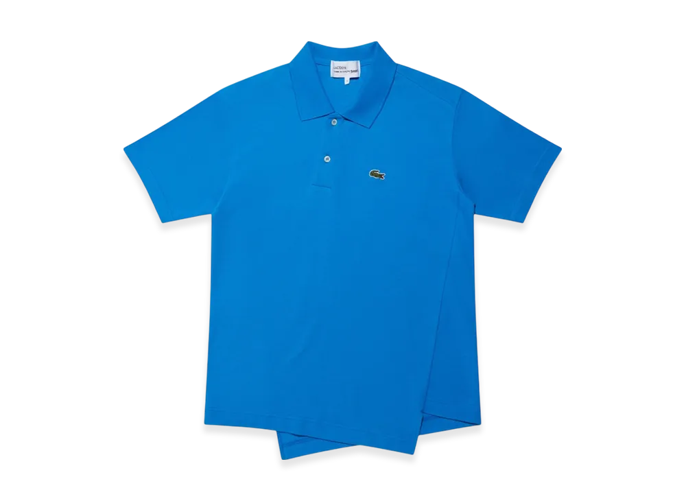 COMME des GARCONS SHIRT x LACOSTE Polo Shirt "Blue"
