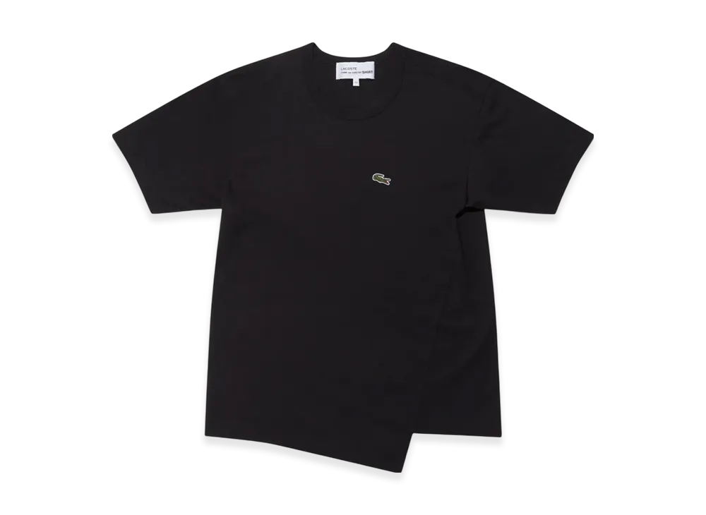 COMME des GARCONS SHIRT x LACOSTE T-Shirt "Black"
