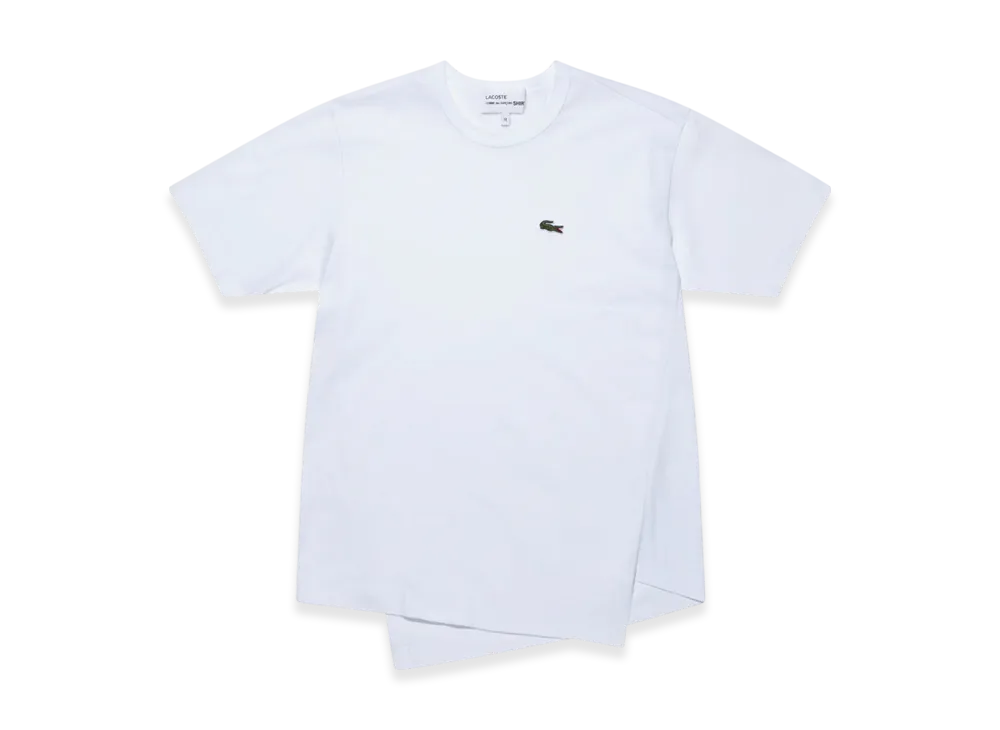 COMME des GARCONS SHIRT x LACOSTE T-Shirt "White"