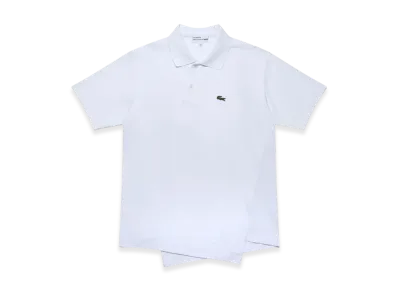 COMME des GARCONS SHIRT x LACOSTE Polo Shirt "White"