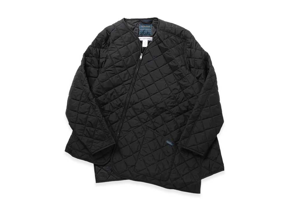 COMME des GARCONS SHIRT x LAVENHAM Bias Thornham Jacket "Black"