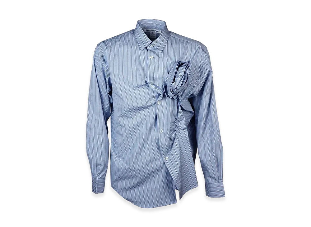 COMME des GARCONS SHIRT Stripe 3D Rose Shirt "Stripe"