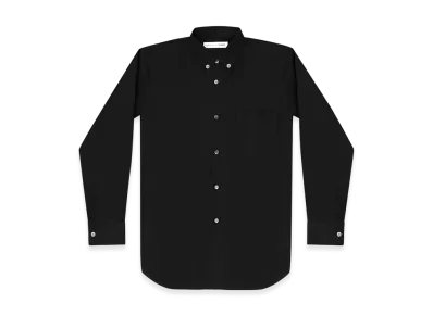 COMME des GARCONS SHIRT Cotton Poplin Plain "Black"