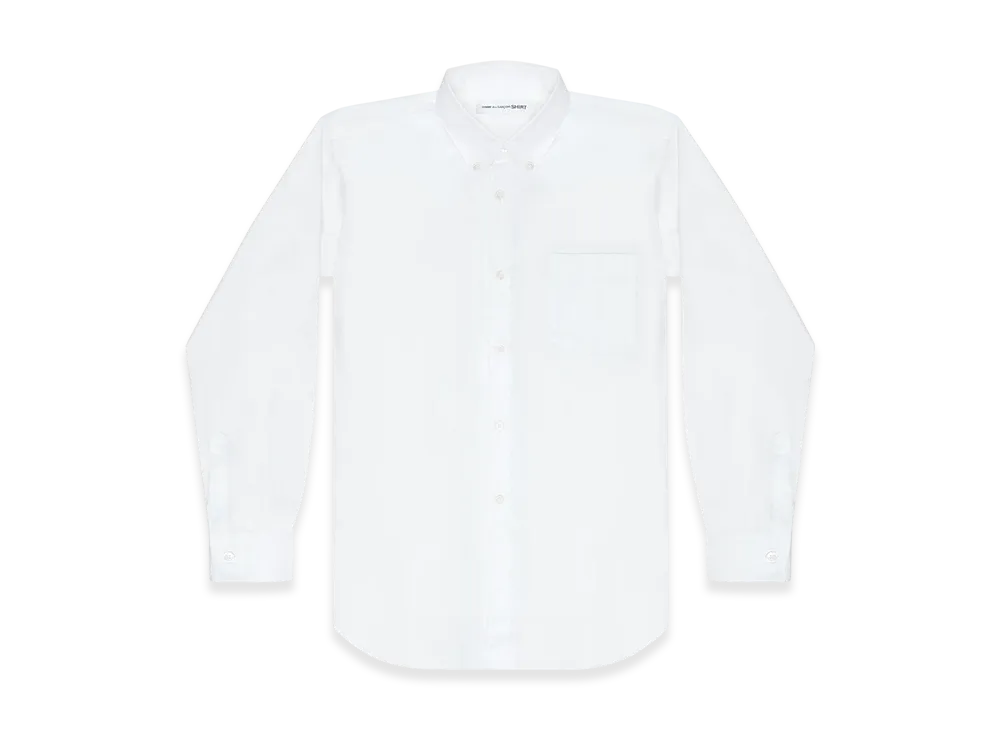 COMME des GARCONS SHIRT Cotton Oxford "White"