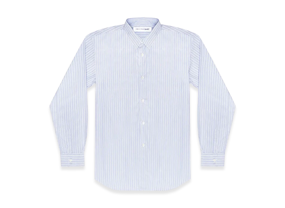 COMME des GARCONS SHIRT Yarn Dyed Cotton Stripe Poplin "Stripe"