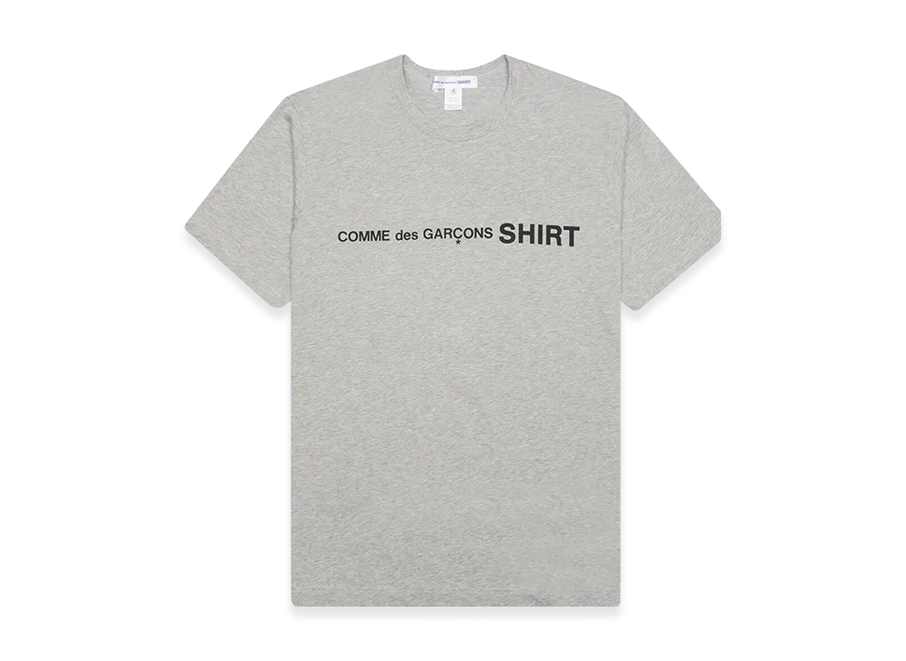 COMME des GARCONS SHIRT Logo T-Shirt "Gray"