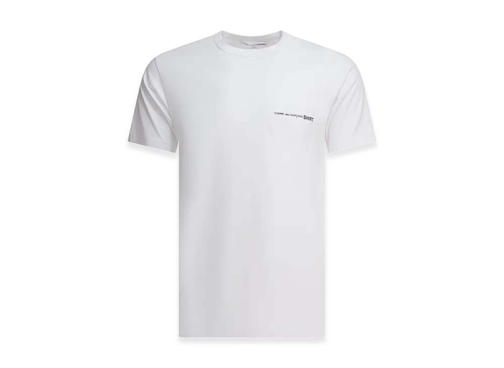 COMME des GARCONS SHIRT T-Shirt With Logo "White"