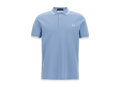 COMME des GARCONS SHIRT x Fred Perry Polo Shirt "Light Blue"