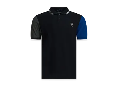 COMME des GARCONS SHIRT x Fred Perry Button-Down Polo Shirt "Black"