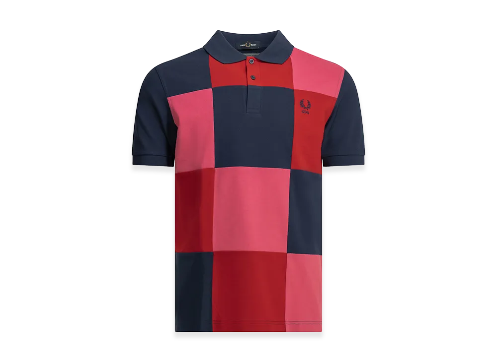 COMME des GARCONS SHIRT x Fred Perry Button-Down Polo Shirt "Multicolor"