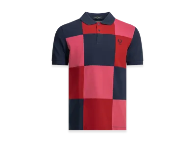 COMME des GARCONS SHIRT x Fred Perry Button-Down Polo Shirt "Multicolor"