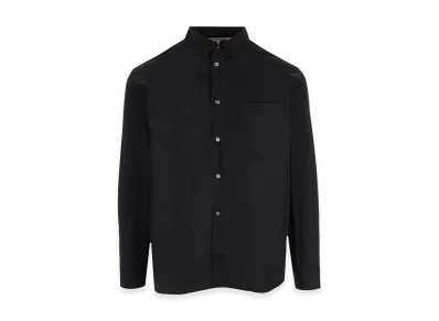 COMME des GARCONS SHIRT Cotton Poplin Shirt "Black"