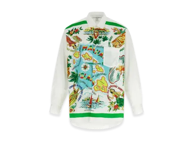 COMME des GARCONS SHIRT Cotton Shirt "Multicolor"