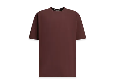 COMME des GARCONS SHIRT Crew-Neck T-Shirt With Reverse Logo "Bordeaux"