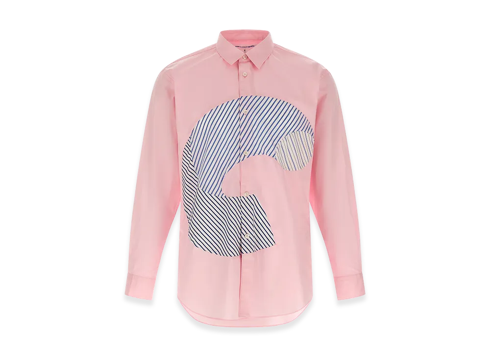 COMME des GARCONS SHIRT Insert Shirt "Pink/Multicolor"