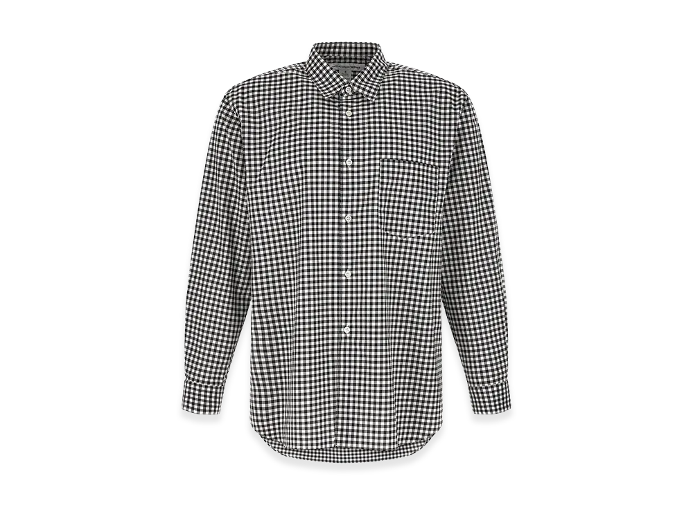 COMME des GARCONS SHIRT Vichy Shirt "Black"
