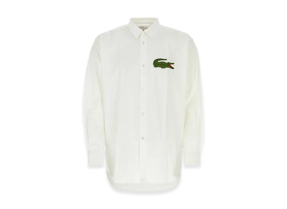 COMME des GARCONS SHIRT x Lacoste Poplin Shirt "White"