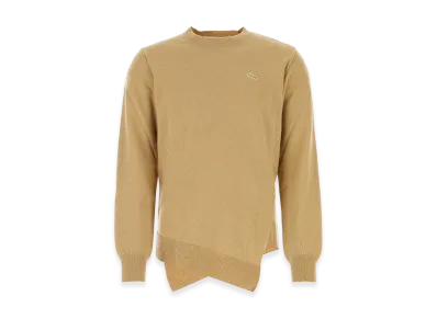 COMME des GARCONS SHIRT x Lacoste Wool Sweater "Camel"