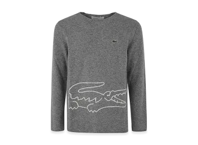 COMME des GARCONS SHIRT x Lacoste Sweater "Gray"