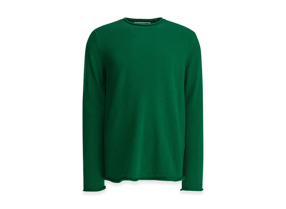 COMME des GARCONS SHIRT Wool Crewneck Sweater "Green"