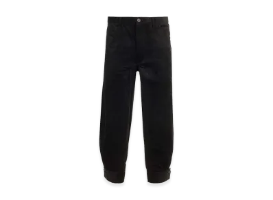 COMME des GARCONS SHIRT Cotton Velvet Trousers "Black"