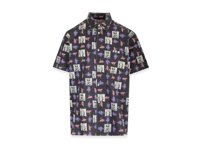 COMME des GARCONS SHIRT Cotton Causal Short Sleeve Shirt "Multicolor"