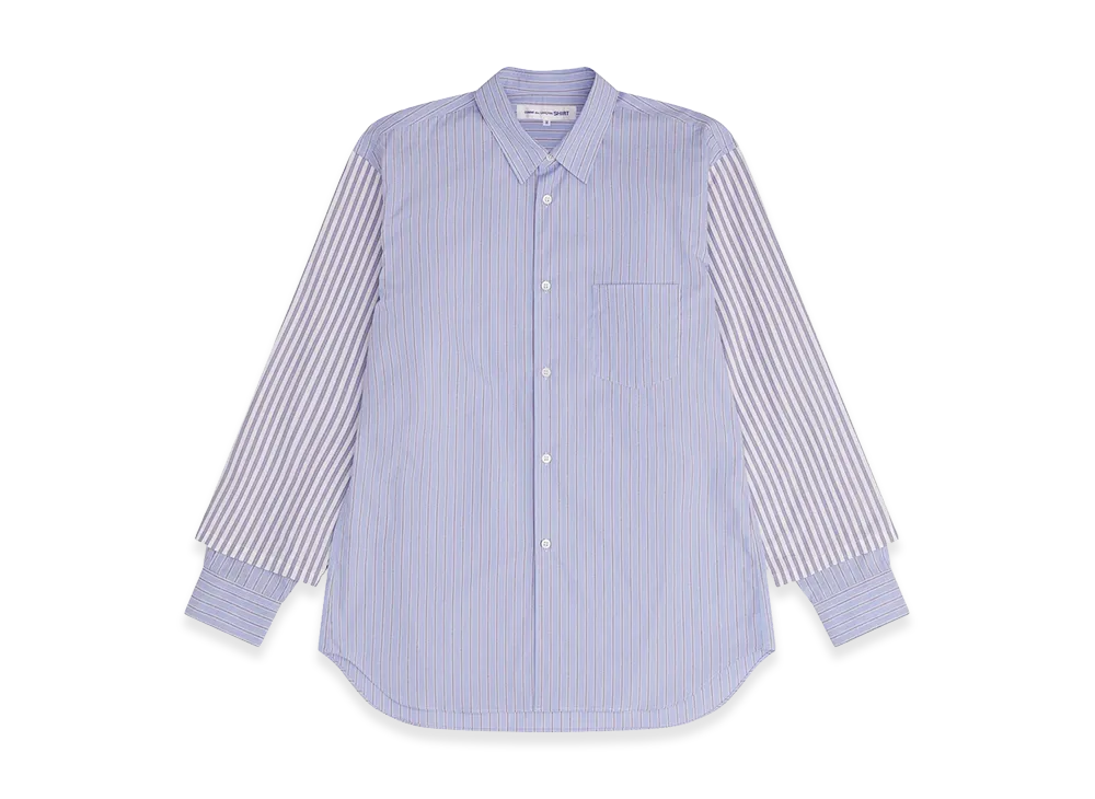 COMME des GARCONS SHIRT Multi Stripe Shirt "Blue"