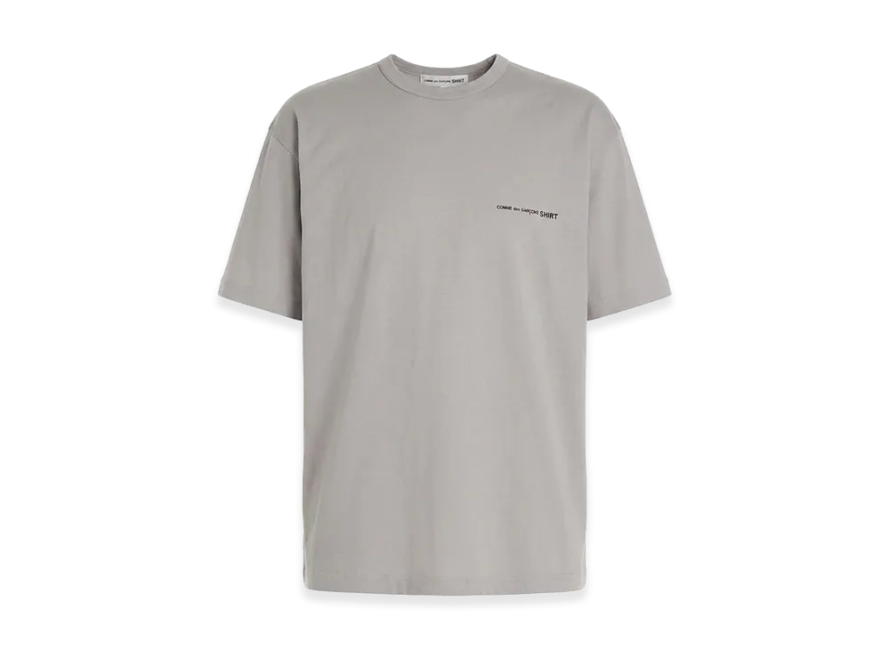 COMME des GARCONS SHIRT T-Shirt With Logo "Grey"