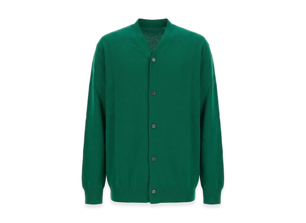 COMME des GARCONS SHIRT Wool Cardigan "Green"