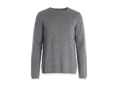 COMME des GARCONS SHIRT Knitted Crewneck Pullover "Gray"
