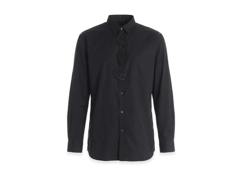 COMME des GARCONS SHIRT With Rigid Inserts "Black"