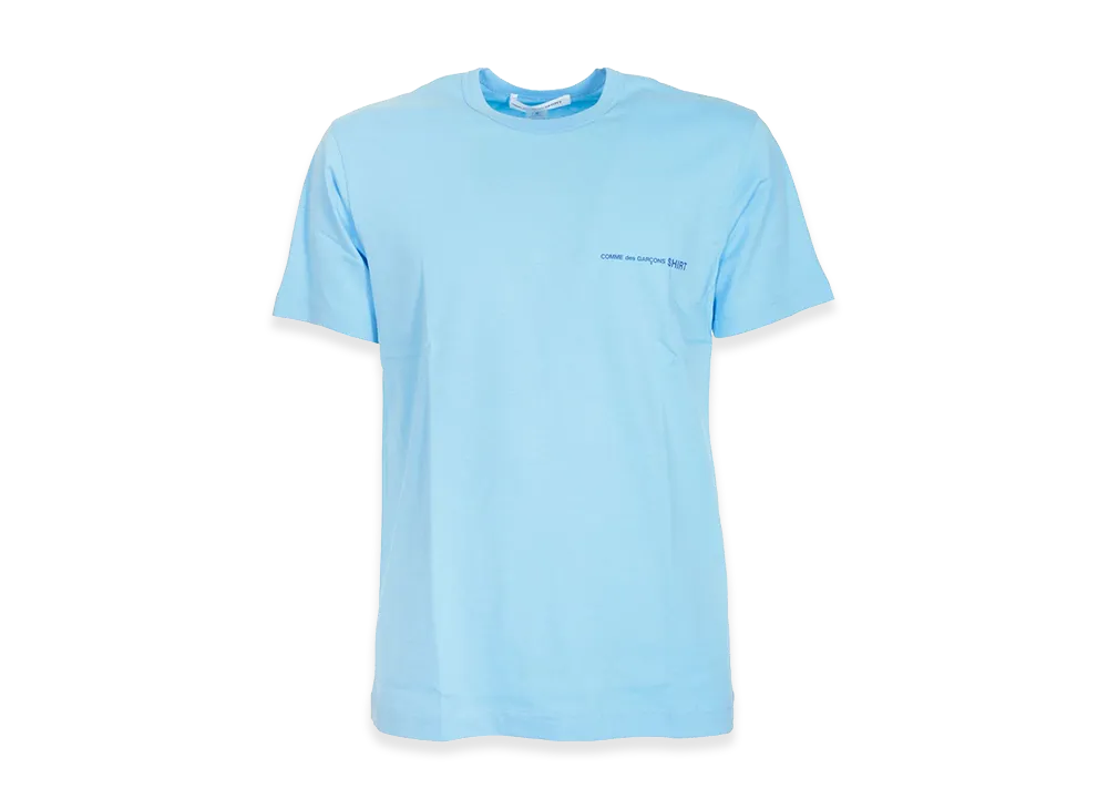 COMME des GARCONS SHIRT Logo T-Shirt "Light Blue"