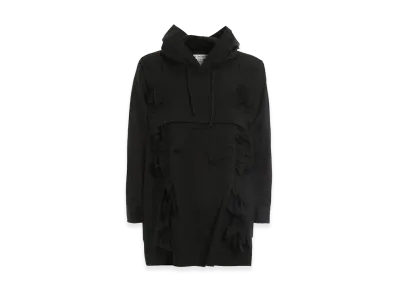 COMME des GARCONS SHIRT Ruched Blouse "Black"