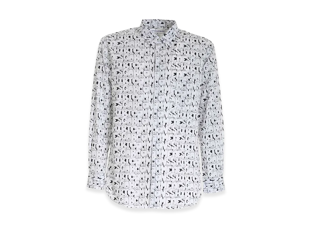 COMME des GARCONS SHIRT x KAWS Print E Shirt "White"