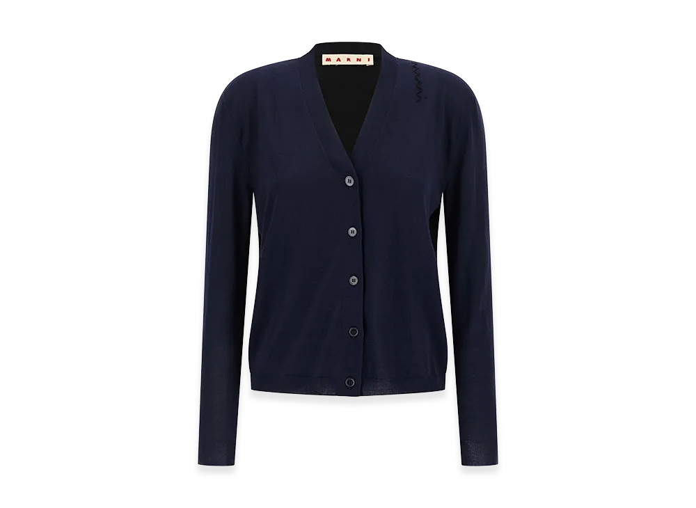 MARNI Women's Two-Tone Cardigan "Multicolor"