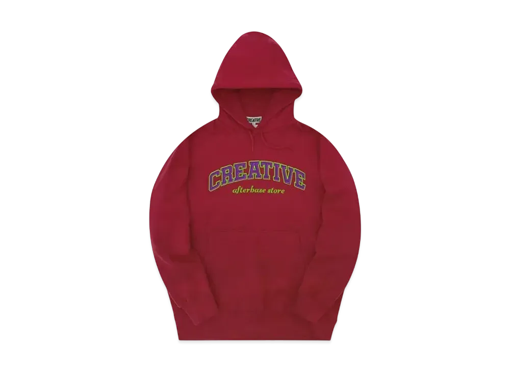 CREATIVE DRUG STORE x afterbase Hoodie "Red"
