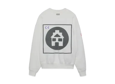 Cav Empt (C.E) CIRCLE HOME CREW NECK "White"