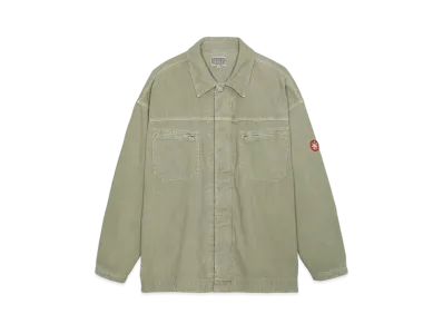 Cav Empt (C.E) OVERDYE CORD ZIP JACKET "Beige"