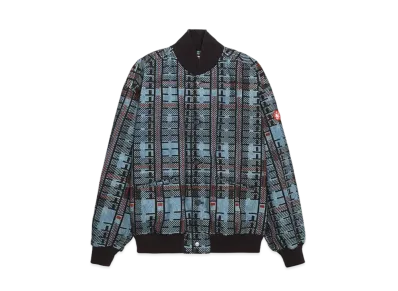 Cav Empt (C.E) CHECK PRINT DENIM JACKET "Multi"