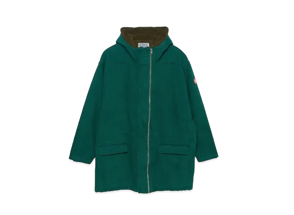 Cav Empt (C.E) FLEECE INNER ZIP JACKET "Green"