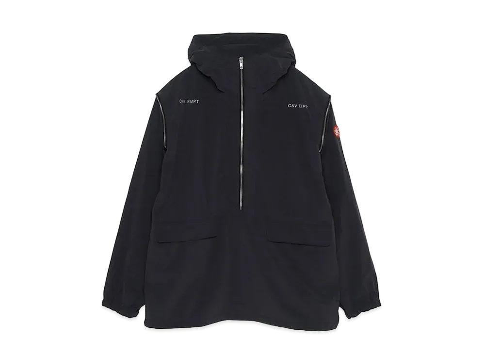 Cav Empt (C.E) CONCEAL SLEEVE PULLOVER JACKET "Black"