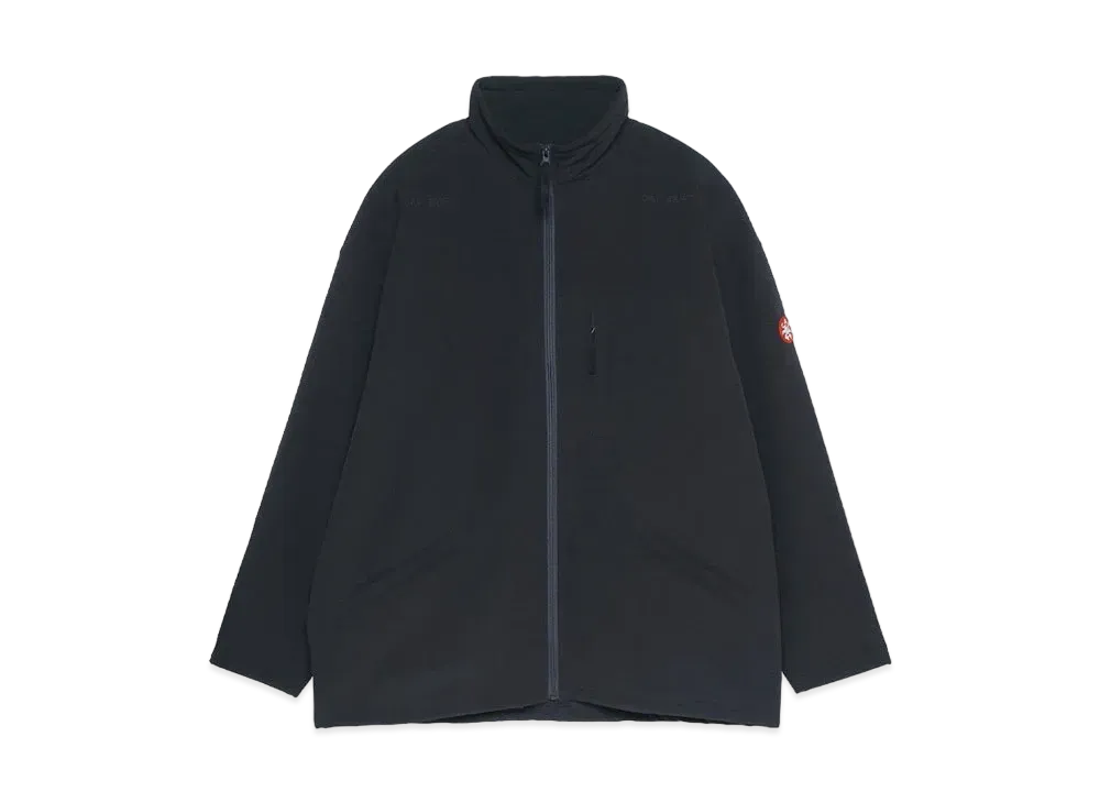 Cav Empt (C.E) FLEECE BACK JACKET "Black"
