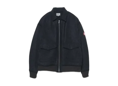 Cav Empt (C.E) MELTON ZIP JACKET "Black"